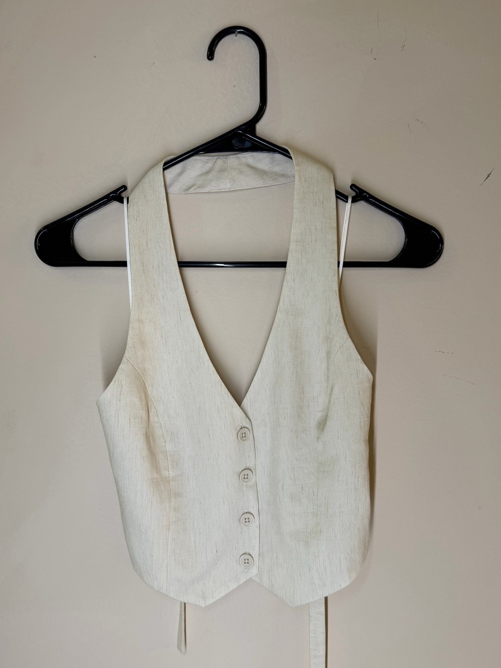 NWOT x REVOLVE Stefan Vest in Beige - Picture 3 of 4